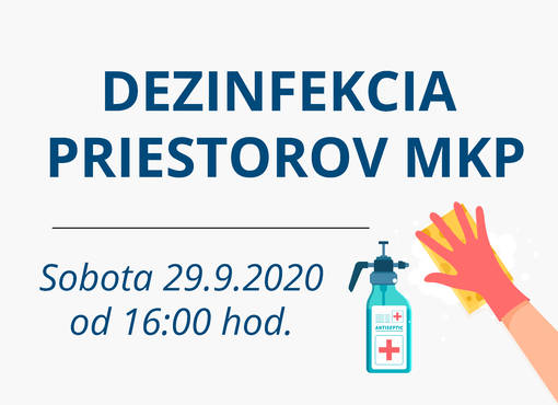 DEZINFEKCIA PRIESTOROV MKP